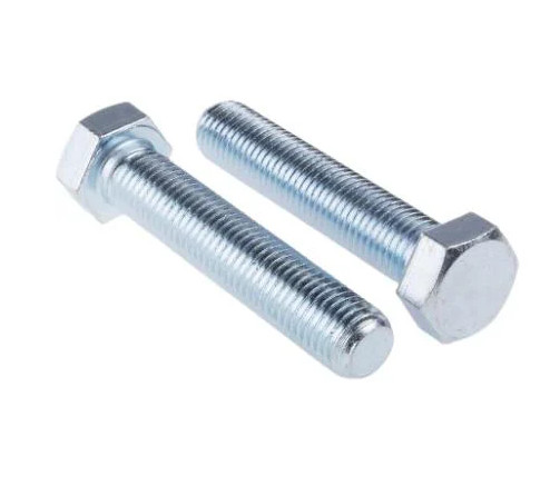Bu lông đầu lục giác ngoài ren suốt M10, KT 10x70mm chất liệu thép mạ, đóng gói 100g